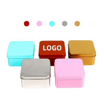 Square Tinplate Box