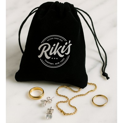 Drawstring Jewelry Bag(7.9"W×9.8"H)