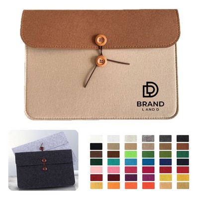Eco-Friendly Felt A4 Document Bag
