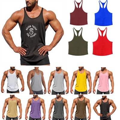 Men's Gym Tank Tops Sleeveless Shirts