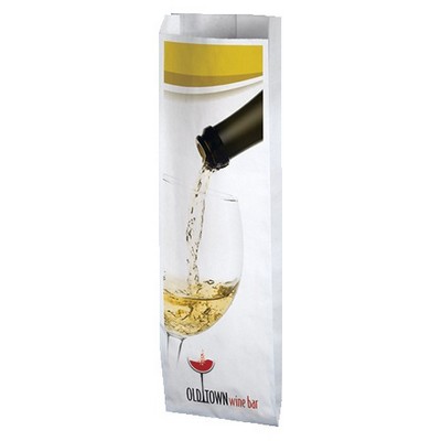 Digital Full Color 2-Sided Merchant Paper Bags with Gussets (5" x 16" x 2")