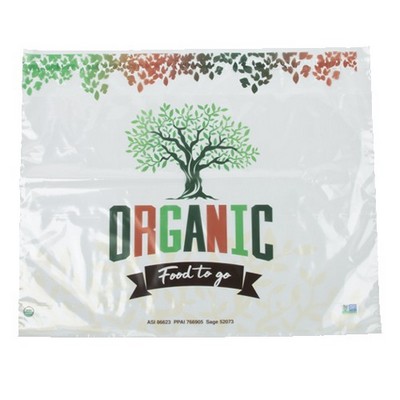 Clear Peel & Seal 2-Sided Plastic Bag (20" x 13.5")