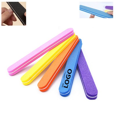 Round Head Sponge Buffing Nail File