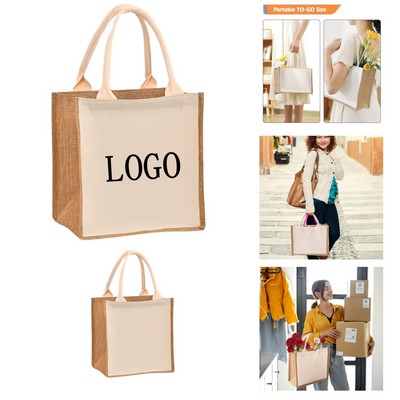 Eco Linen Handbags Wholesale Printing