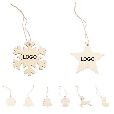Hanging Wooden Christmas Ornament