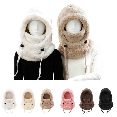 Kids Ski Balaclava for Boys Girls Fleece Winter Face Mask Hat Hood Neck Scarf