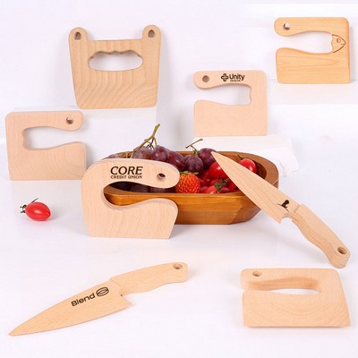 Wooden Kids Safe Knives