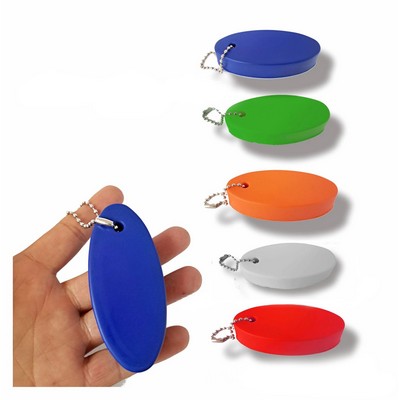 Oval Floater Keychain