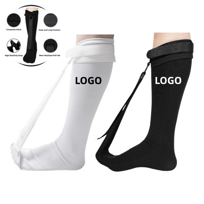 Nylon Foot Drop Correction Stretching Socks