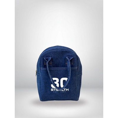 Denim Insulated Lunch Cooler