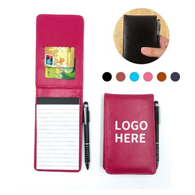 A7 Premium PU Leather Journal with Stylus