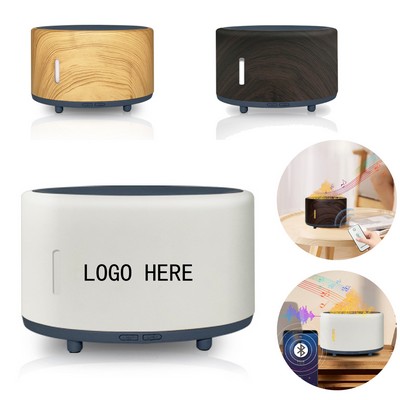 Smart Wireless Flame Aroma Humidifier