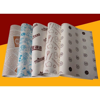 9" x 12" Greaseproof Paper Food Sheets