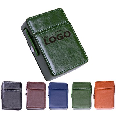 PU Leather Cigarette Lighter Case