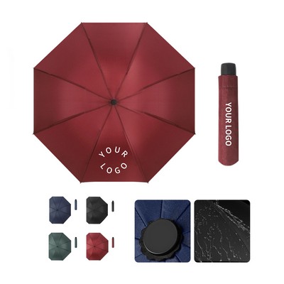 Windproof Travel Rain Umbrella Compact Design