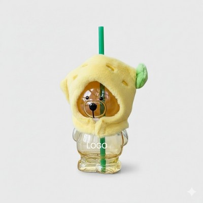 Glass Bear Coffee Cup Limited Edition Creative Drinkware