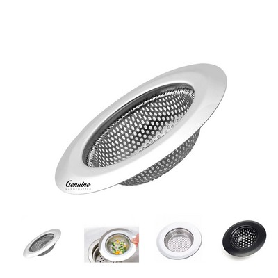 Stainless Steel Sink Strainer with Double-layer Design