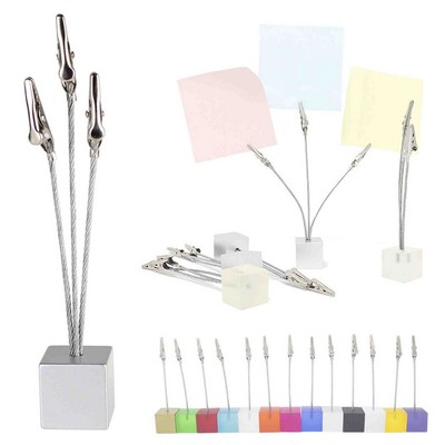 3 Branch Memo Clip Holder