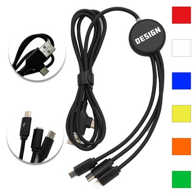 Triplex 3-in-1 Light-Up Charging Cable