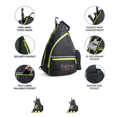 Adjustable Sling Pickleball Bag
