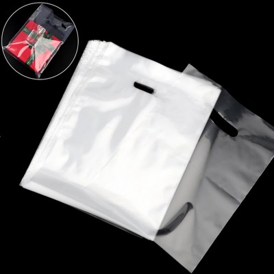 Clear Plastic Retail Merchandise Tote Bags
