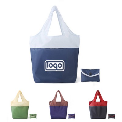 Renewable Polyester Foldable Eco-Friendly Shopping Bag