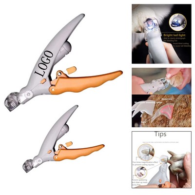 LED Light Pet Nail Clippers
