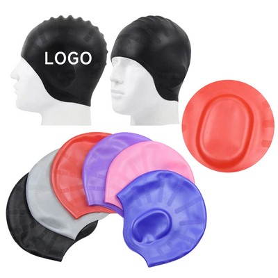 Unisex Silicone Swimming Cap