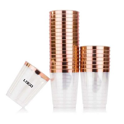 12 OZ Disposable Colored Plastic Party Cups