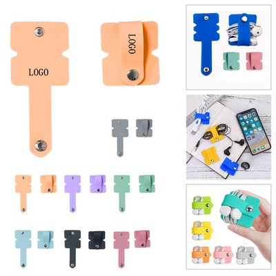 Silicone Cord Organizer Utility Tool