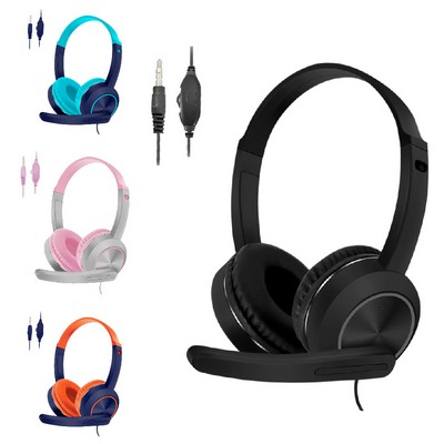 Wired Headphones With Microphone