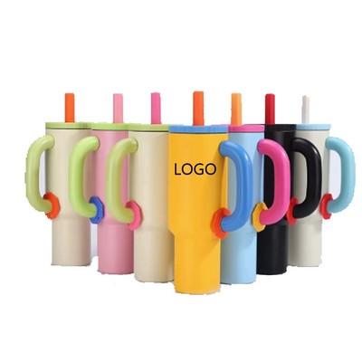 304 Stainless Steel 40OZ Handle Car Cup