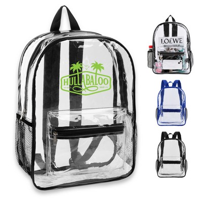 Clear Security PVC Backpack