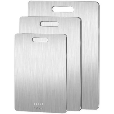 Double-Sided Anti-Mold Stainless Steel Cutting Board