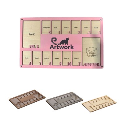 Customized School Year Frame