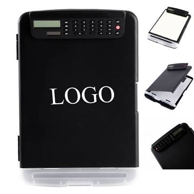 A4 Clipboard with Integrated Calculator