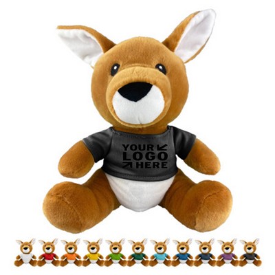 Custom Stuffed Kangaroo Toy with Clothes