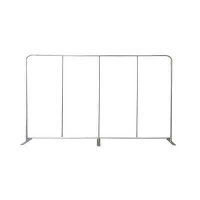 15'W x 8'H' EuroFit Straight Wall Hardware Only, Frame and Carry Case. Graphics are not included
