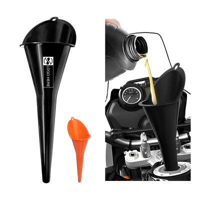 Long-Neck Oil Funnel for Automotive
