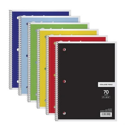 Oxford Spiral Notebook College Ruled Paper