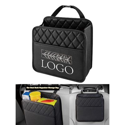 Foldable Car Seat Back Storage Bag