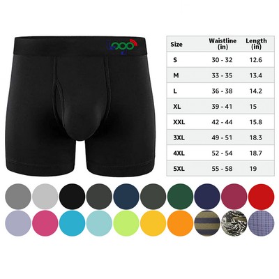 Cotton Men's Boxer Briefs Underwear