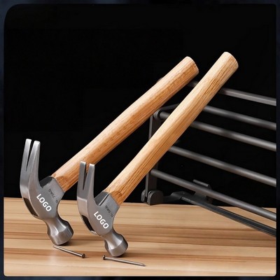 Carbon Claw Hammer Solid Wood Handle Hand Too