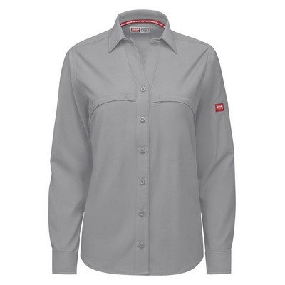 Red Kap Women's Cooling Long Sleeve Work Shirt - TSW3