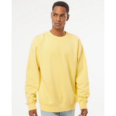 Independent Trading Co Unisex Midweight Pigment-Dyed Crewneck Sweatshirt - PRM3500