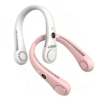 USB Lazy Outdoor Bladeless Turbo Hanging Neck Fan