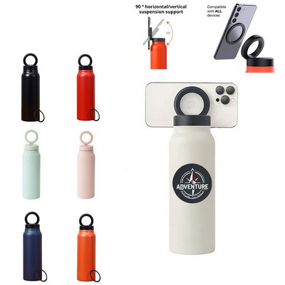 24oz Stainless Steel Magnetic Insulated Water Bottle