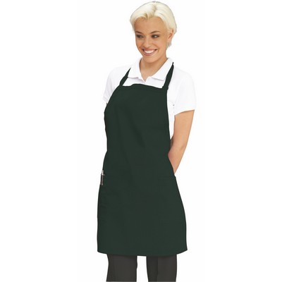 Black Deluxe Long Bib Apron