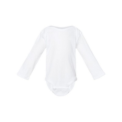 Rabbit Skins Infant Long Sleeve Baby Rib Bodysuit