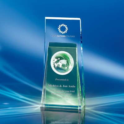 Green Devotion Crystal Globe Award